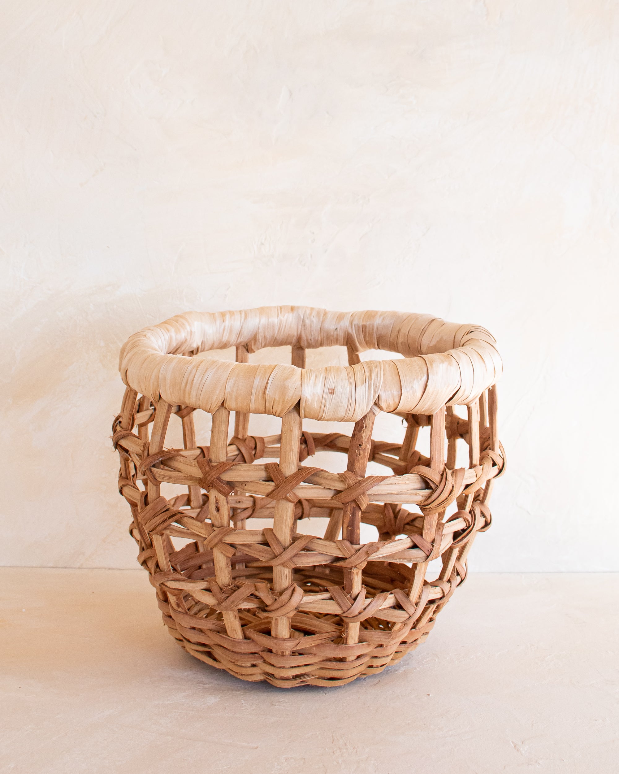 Itza Wood San Miguel Basket - Large
