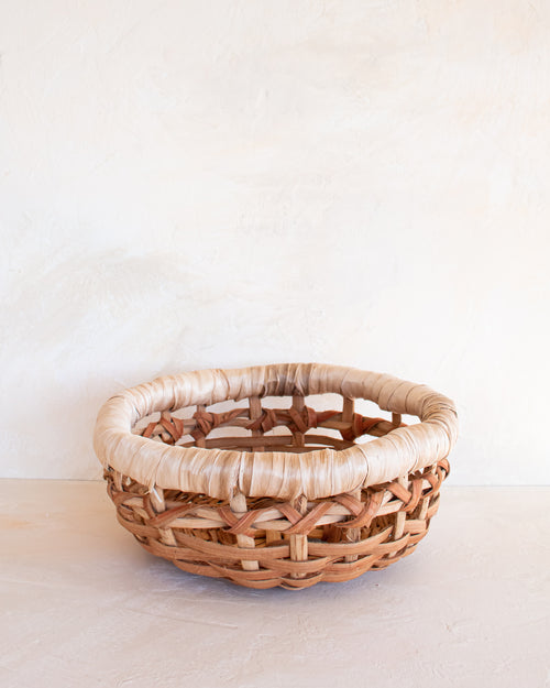 Itza Wood San Miguel Basket - Small