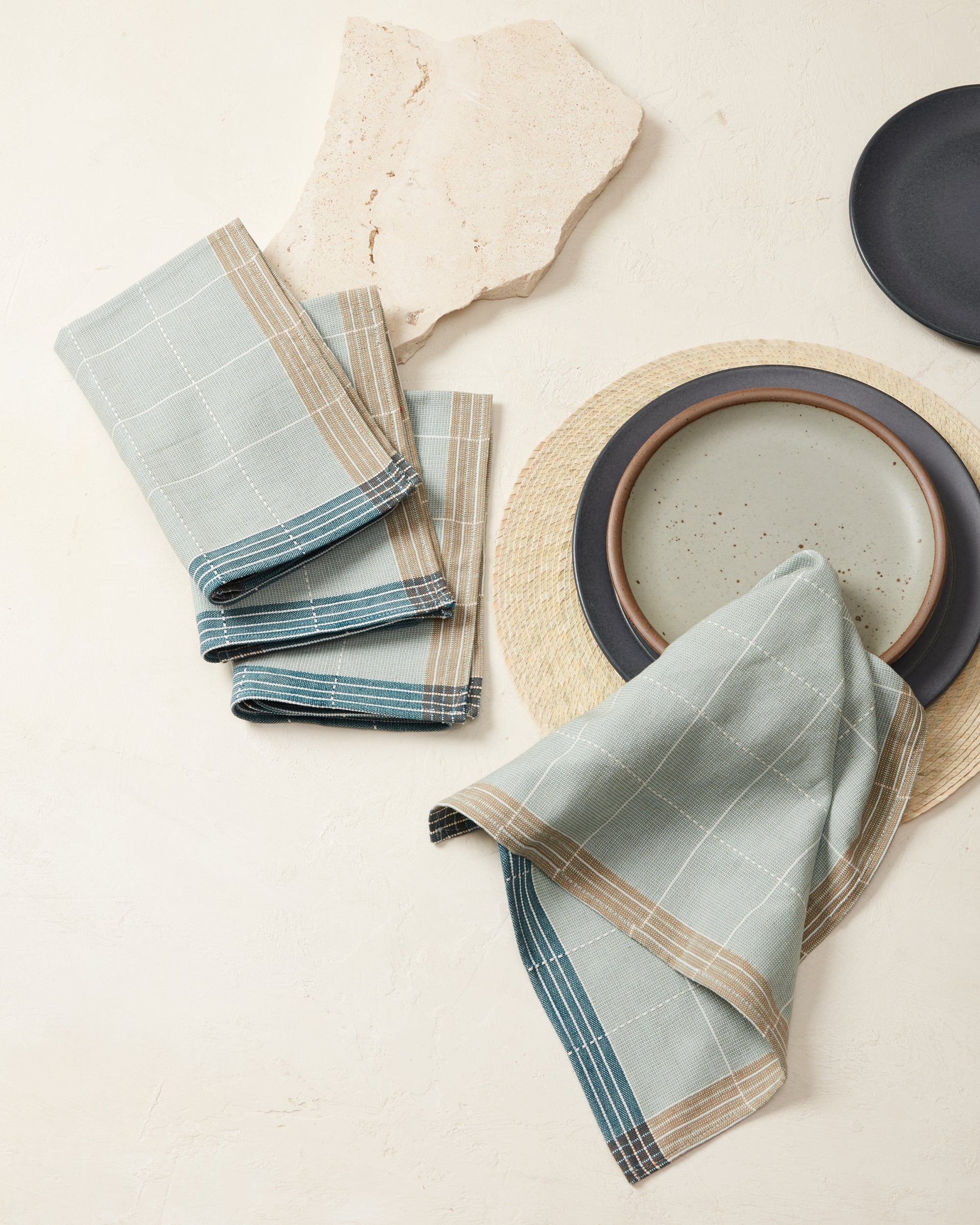 Meridian Napkin in Jay by MINNA Goods