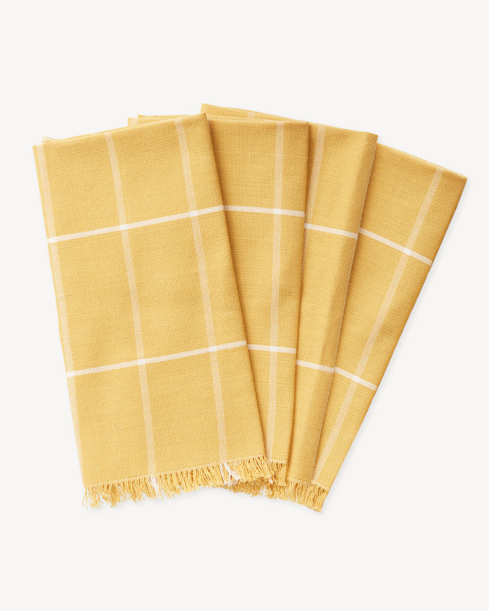 Grid Napkin - Gold