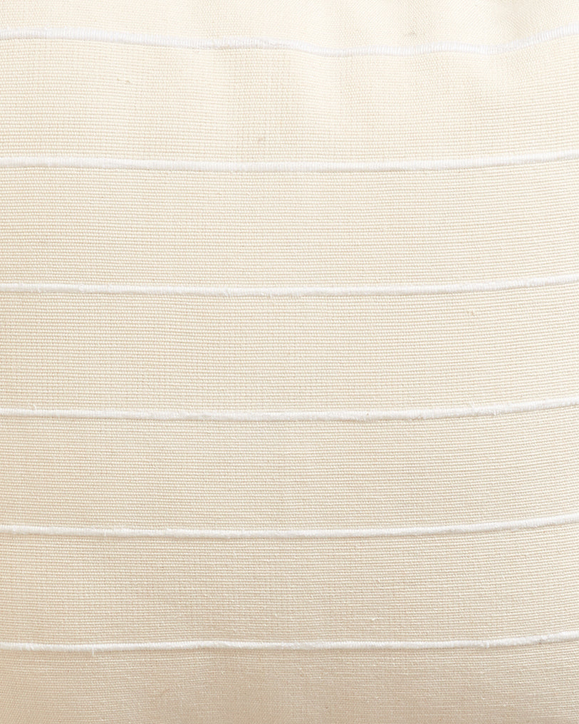 Recycled Stripe Cream — Fabric by the Yard