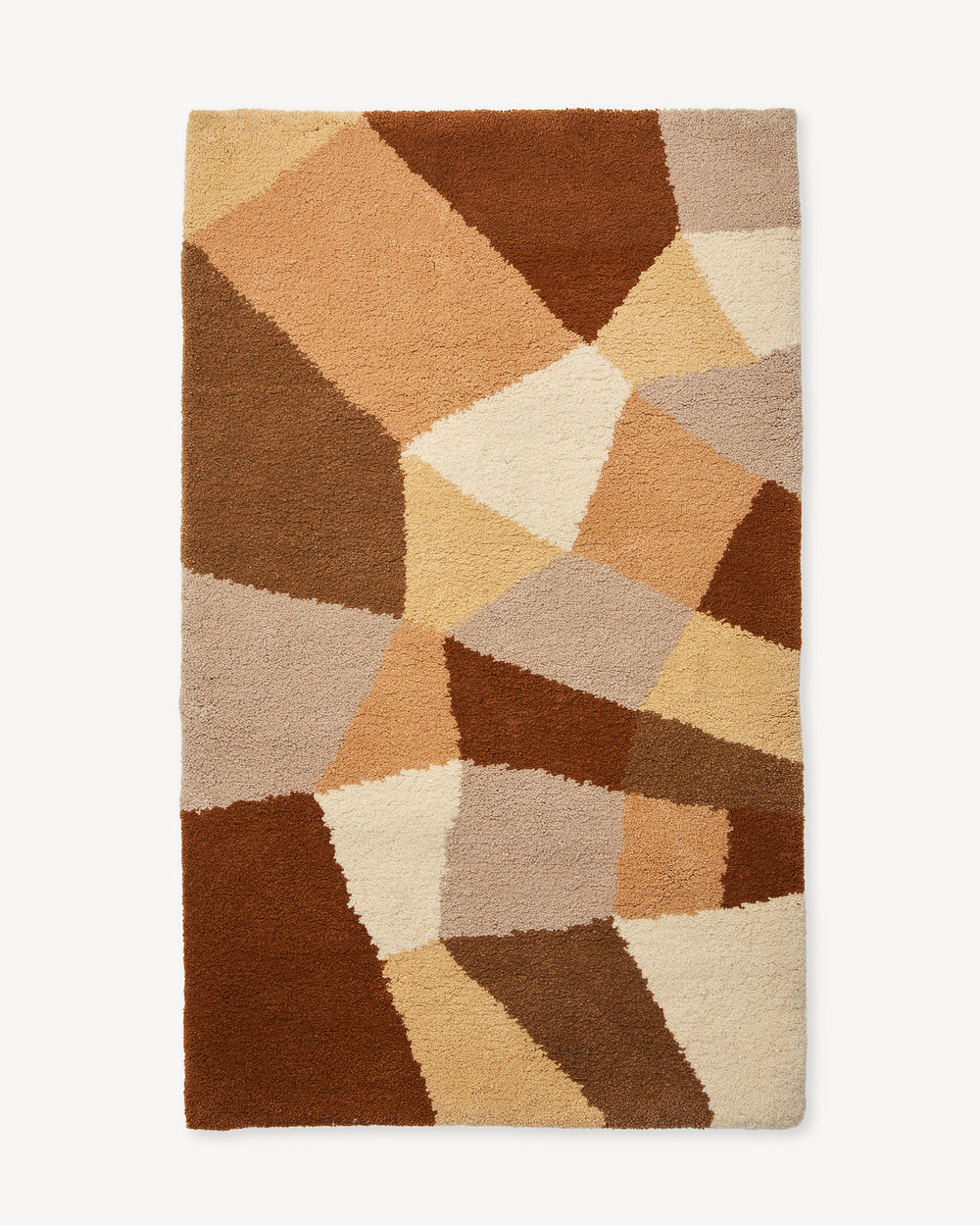 Mosaic Pile Rug - Sand