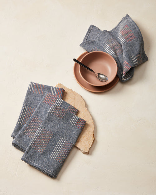 ethically handwoven cotton napkins by MINNA.