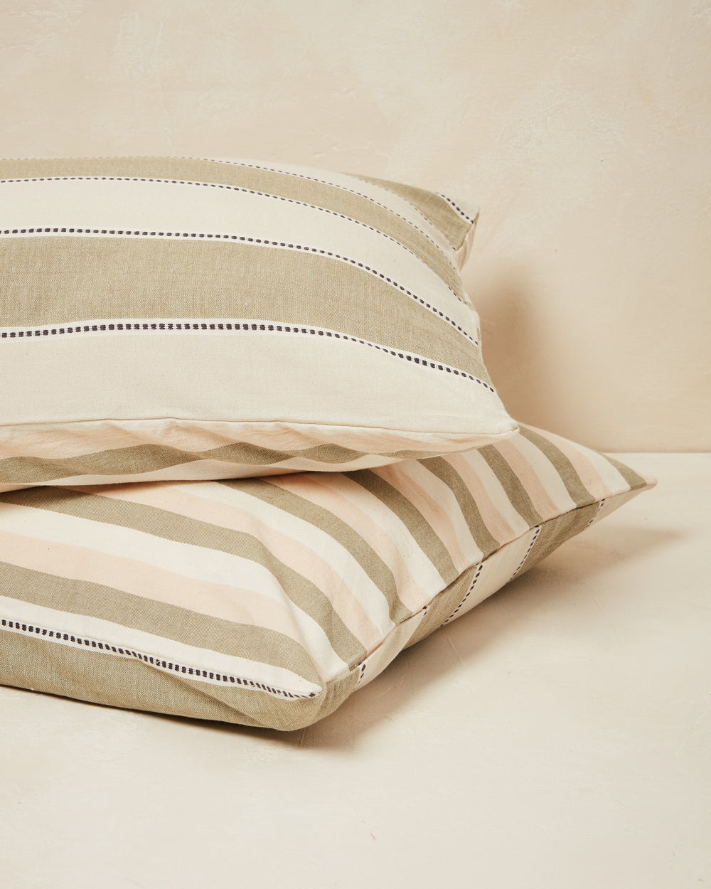 Stripes Pillowcases - Sage