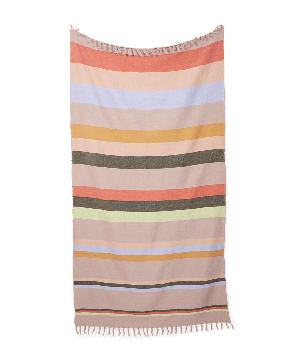 Fruit Stripe Bath Towel - Honeydew